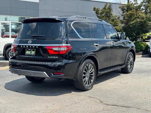 Super Black 2024 Nissan Armada Platinum