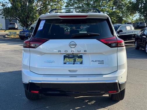 White 2026 Nissan Rogue Platinum
