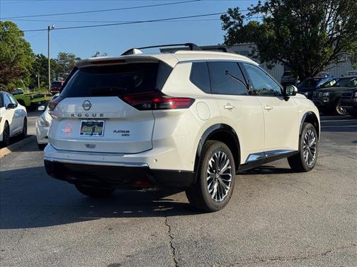 White 2026 Nissan Rogue Platinum