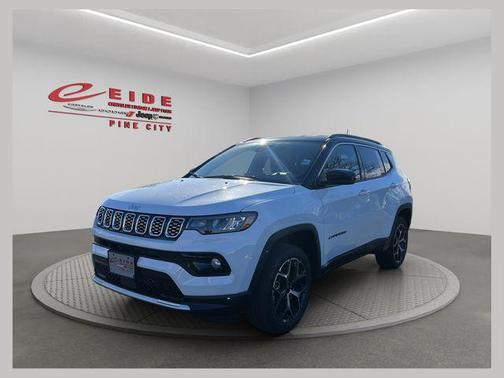 Bright White Clearcoat 2026 Jeep Compass Limited