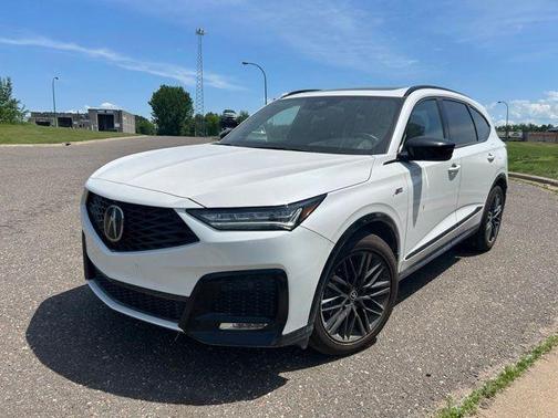 White 2025 Acura MDX A-SPEC Advance Package