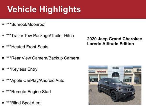 2020 Jeep Grand Cherokee Altitude
