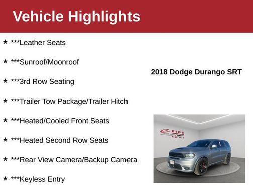 2018 Dodge Durango SRT