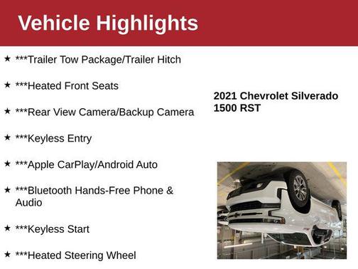 2021 Chevrolet Silverado 1500 RST