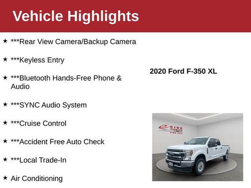 Oxford White 2020 Ford F-350 XL