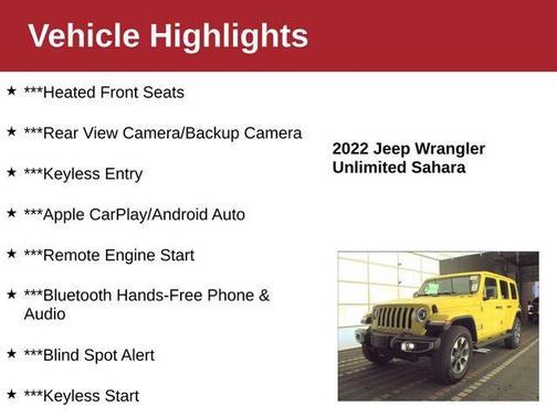 2022 Jeep Wrangler Unlimited Sahara