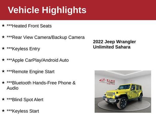 2022 Jeep Wrangler Unlimited Sahara