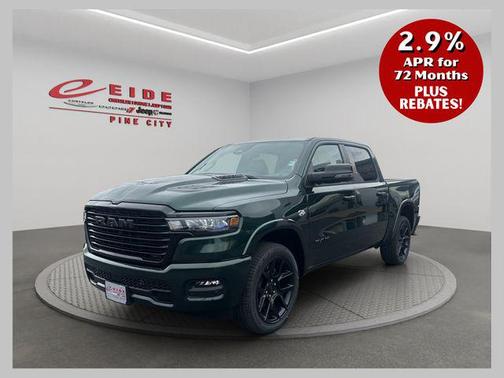 Serrano Green Metallic 2026 RAM 1500 Laramie
