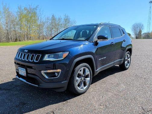 Jazz Blue Pearlcoat 2020 Jeep Compass Limited