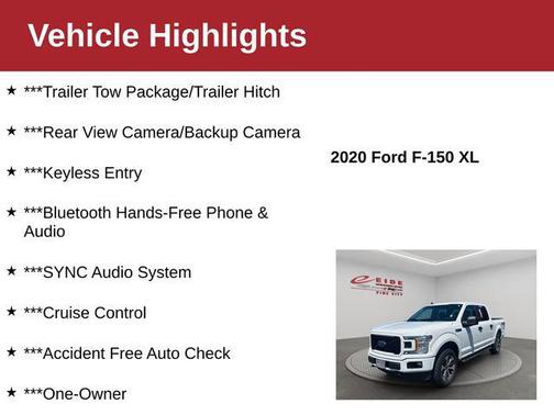 Oxford White 2020 Ford F-150 XL