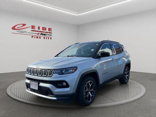 Silver Zynith Metallic Clearcoat 2025 Jeep Compass Limited