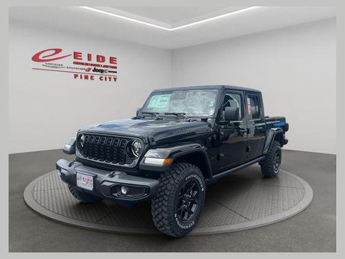 Black Clearcoat 2026 Jeep Gladiator Willys 4x4