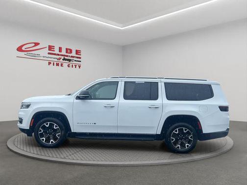 Bright White Clearcoat 2025 Jeep Wagoneer L Series III 4x4