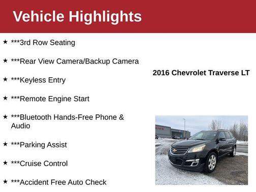 2016 Chevrolet Traverse 1LT