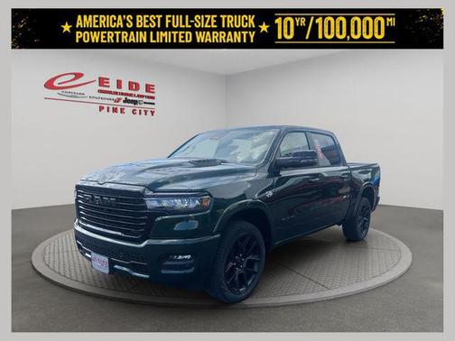 Serrano Green Metallic 2026 RAM 1500 Laramie