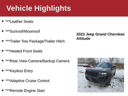 2023 Jeep Grand Cherokee Altitude