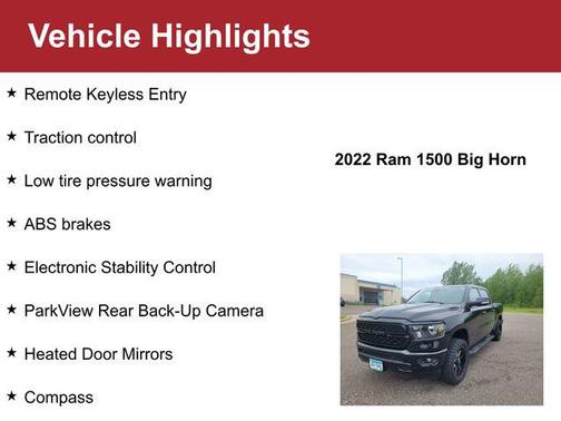 2022 RAM 1500 Big Horn/Lone Star