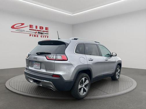 Billet Silver Metallic Clearcoat 2019 Jeep Cherokee Limited