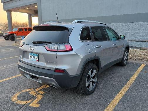 Billet Silver Metallic Clearcoat 2019 Jeep Cherokee Limited
