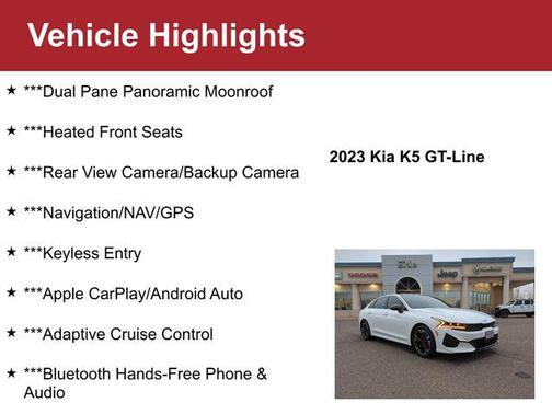 2023 Kia K5 GT-Line
