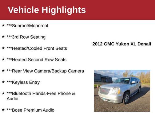 2012 GMC Yukon XL Denali
