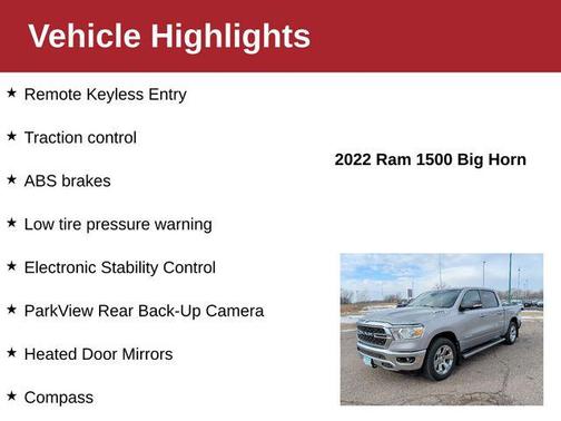 2022 RAM 1500 Big Horn/Lone Star