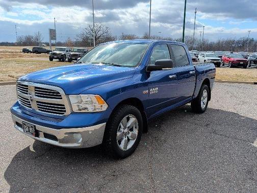 Blue Streak Pearlcoat 2017 RAM 1500 Big Horn