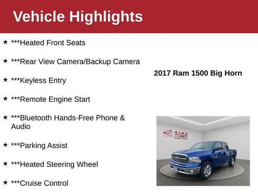 2017 RAM 1500 Big Horn