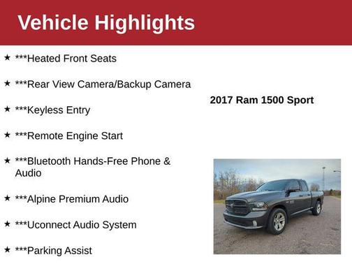 2017 RAM 1500 Sport