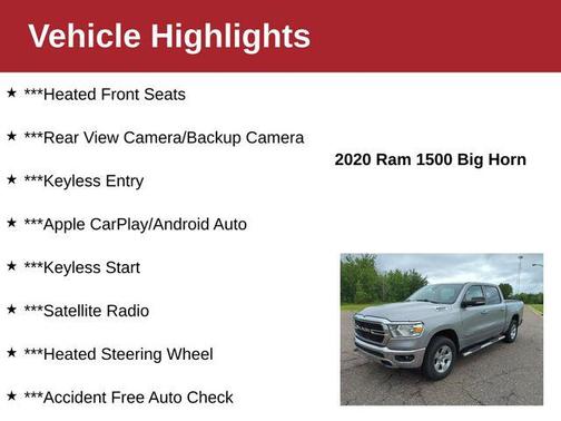2020 RAM 1500 Big Horn/Lone Star