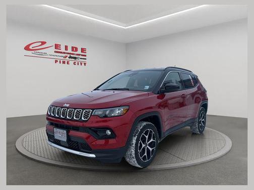 Red Hot Pearlcoat 2026 Jeep Compass Limited