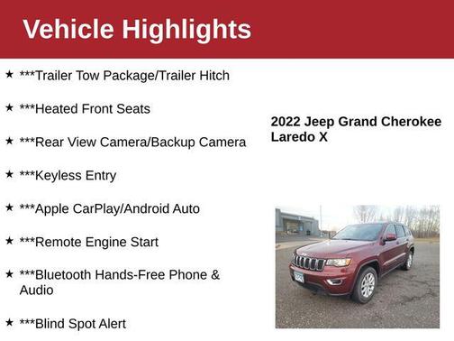 2022 Jeep Grand Cherokee Laredo