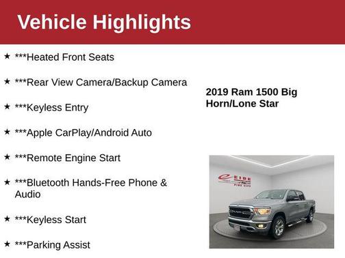 2019 RAM 1500 Big Horn