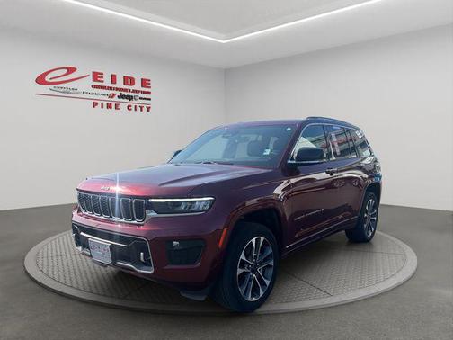 Velvet Red Pearlcoat 2023 Jeep Grand Cherokee Overland