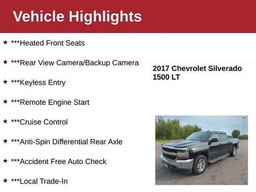 2017 Chevrolet Silverado 1500 1LT