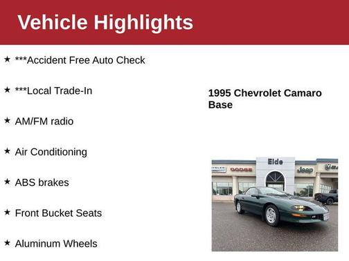 1995 Chevrolet Camaro Base