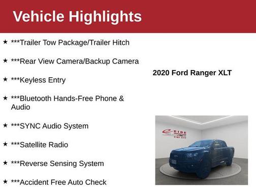 2020 Ford Ranger XLT