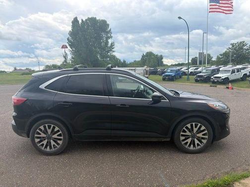 Agate Black Metallic 2020 Ford Escape Titanium