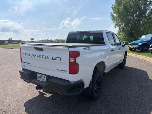 Summit White 2020 Chevrolet Silverado 1500 Custom Trail Boss