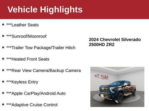 2024 Chevrolet Silverado 2500 4WD Crew Cab Standard Bed ZR2