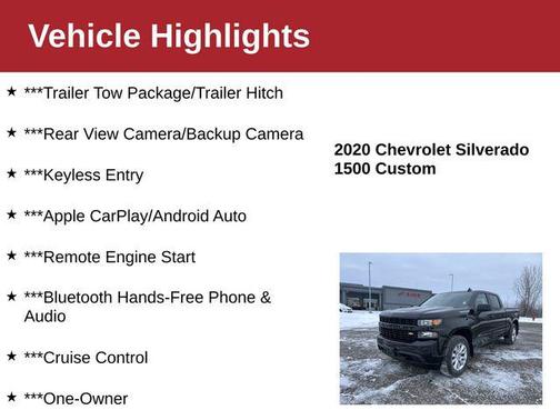 2020 Chevrolet Silverado 1500 Custom