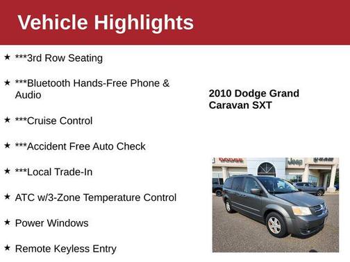 2010 Dodge Grand Caravan SXT