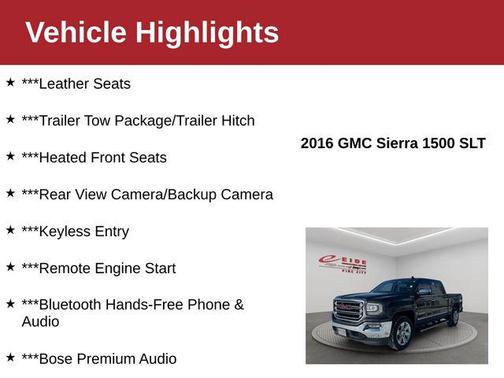 2016 GMC Sierra 1500 SLT