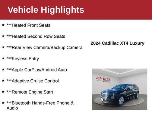 2024 Cadillac XT4 Luxury