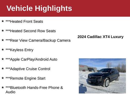 2024 Cadillac XT4 Luxury