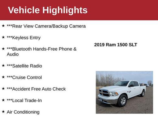 2019 RAM 1500 SLT