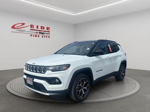 Bright White Clearcoat 2025 Jeep Compass Limited