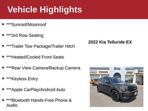 2022 Kia Telluride EX