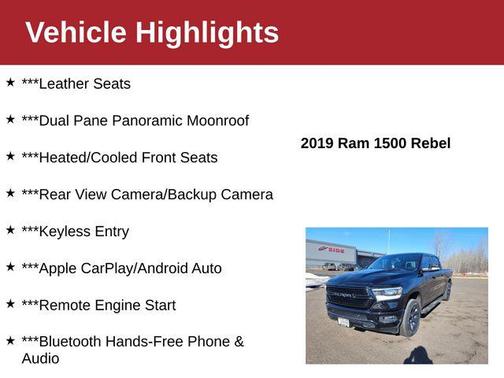 2019 RAM 1500 Rebel