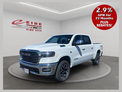 Bright White Clearcoat 2026 RAM 1500 Laramie